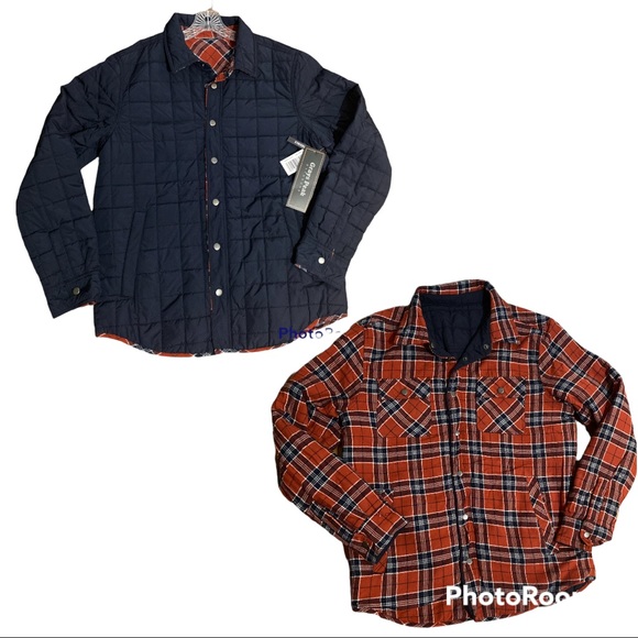 Grays Peak Outdoors Lightweight Reversible Shirt Jacket Size M - Picture 1 of 9